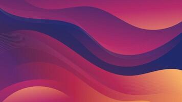 Captivating abstract gradient wave background featuring a dynamic blend of red and yellow hues for eye-catching visuals vector