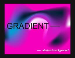 Abstract gradient background with smooth blur shapes.Blue, purple,black and pink color.Copy space.Wavy liquid gradient mesh.Grapic design.. vector