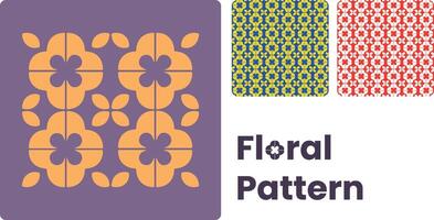 Floral pattern seamless pattern with small diamond shapes, flowery silhouettes. Luxury modern texture with halftone effect vector