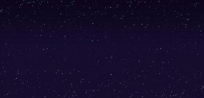 Night starry sky background. Darkness is illuminated vector