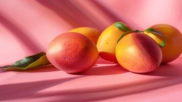 shot studio mango fruit. photo