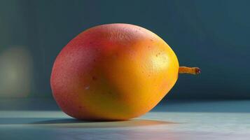 shot studio mango fruit. photo