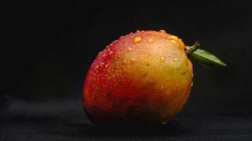 shot studio mango fruit photo