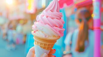 ice cream background. photo