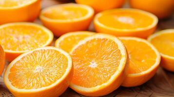 Very fresh orange fruit photo