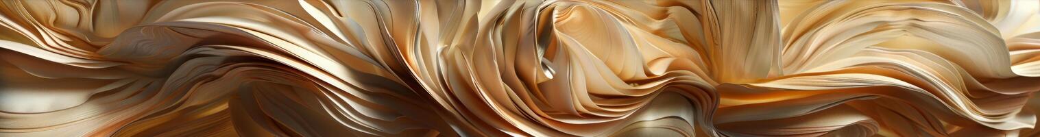 Swirling Pattern with Golden and Beige Tones photo