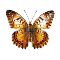 exemplaar van realistisch kleurrijk vlinder png