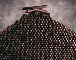 bunch of cuban cigars close up photo