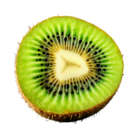 A scrumptious grilled kiwi, drizzled with honey and topped with a sprig of fresh mint, png