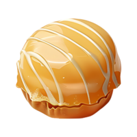 dulce caramelo en un transparente antecedentes png