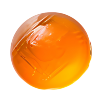 dulce caramelo en un transparente antecedentes png