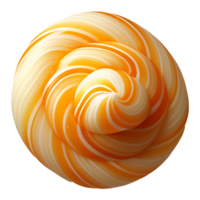 dulce caramelo en un transparente antecedentes png