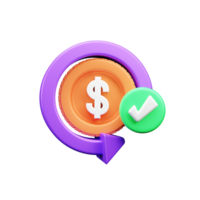 Shopping and Retails 3d Illustration Icon png