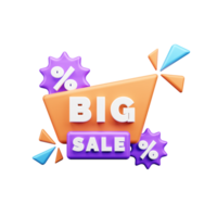 Shopping and Retails 3d Illustration Icon png