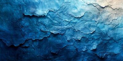 Abstract Blue Textured Background with Gradient Shades photo