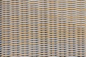 White rattan wooden table top pattern and background seamless photo