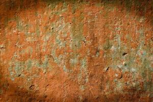 The texture of the old concrete wall for the background. Full frame photo