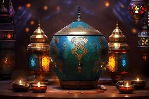 Nice Lamp in Ramadan free images photo