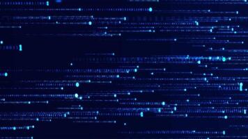binary digital information-stream-flow video