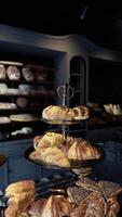 Display Case Filled With Pastries video