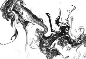 Ink Marble Black and White Grunge Texture. Liquid Abstract Surface for Mockup Design and Background. vector