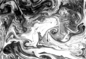 Ink Marble Black and White Grunge Texture. Liquid Abstract Surface for Mockup Design and Background. Artistic Ebru Painting. vector