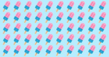 Ice cream seamless pattern. Ice cream background. summer background Illustration. vector