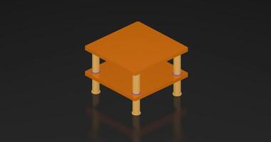 Table and follow to get more text on white paper, 3d animated motion background, dark background video