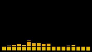 audio spectrum beweging animatie video