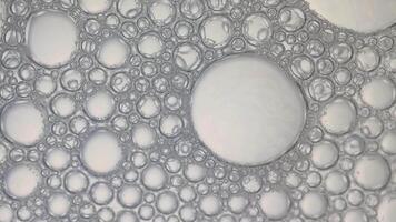 Water bubbles stock background video