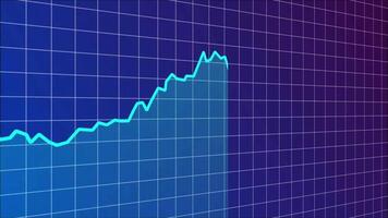 Upward Stock Market Trend Visualization video