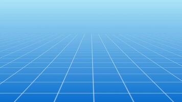 Animated Grid Floor with Gradient Background video
