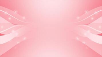 Red color abstract shiny wavy pattern with empty space presentation background video