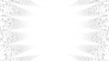 branco cor abstrato fundo com esvaziar espaço às Centro, fundo para apresentação video