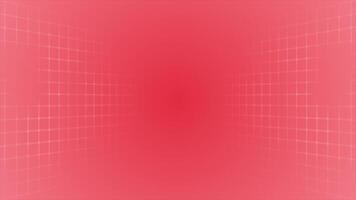 Red color lines and dots grid slowly moving futuristic geometrical background video