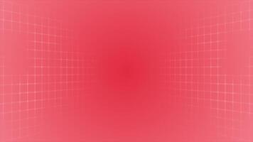 Red color lines and dots grid slowly moving futuristic geometrical background video