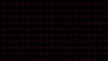 Red color hi-tech circular dots abstract design half tone slow motion futuristic geometrical loop able background video