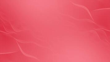 Red color wavy pattern simple and elegant futuristic background for professional use video