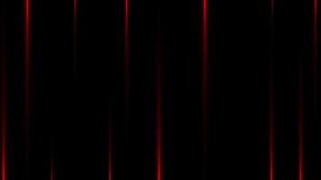 rojo color parpadeando óptico bengalas en negro antecedentes video