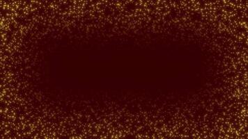 golden geometrical small square box pattern on red background video
