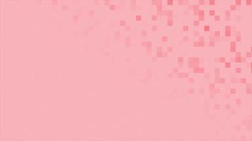 red color simple and classy hi-tech box pattern geometrical tech background video