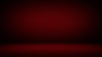 red empty room studio gradient used for background, background for business and professional purpose video