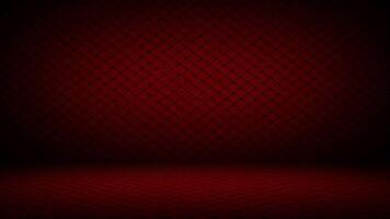 red empty room studio gradient used for background, background for business and professional purpose video