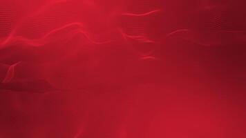 3D modern wave curve abstract professional red color background, wavy pattern design business background video