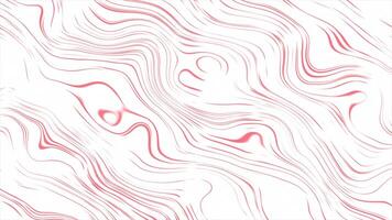 red color 2d abstract cartoonistic diagonal lines on white color abstract loop able background video