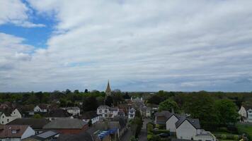 High Angle Time Lapse Footage of Datchet Town of Slough London, England United Kingdom. April 24th, 2024 video