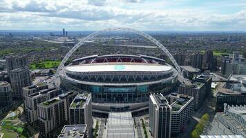 High Angle View of Central Wembley London City of England United Kingdom, April 17th, 2024 video