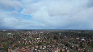 aéreo cenas do histórico Oxford central cidade do Oxfordshire, Inglaterra Unidos reino. marcha 23, 2024 video