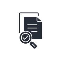 inspection icon. .Editable stroke.linear style sign for use web design,logo.Symbol illustration. vector