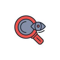 seek icon. .Editable stroke.linear style sign for use web design,logo.Symbol illustration. vector